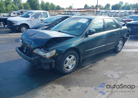 2000 Honda Accord 3.0 Ex из США, поврежденный, VIN 1HGCG1655YA007390